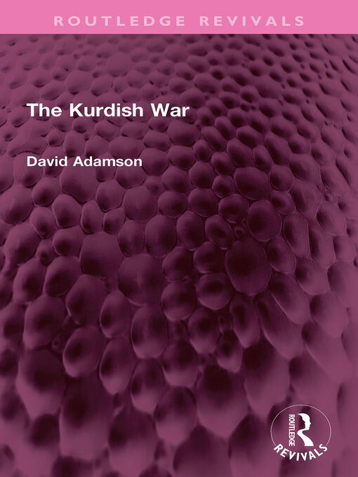 Title details for The Kurdish War by David Adamson - Available